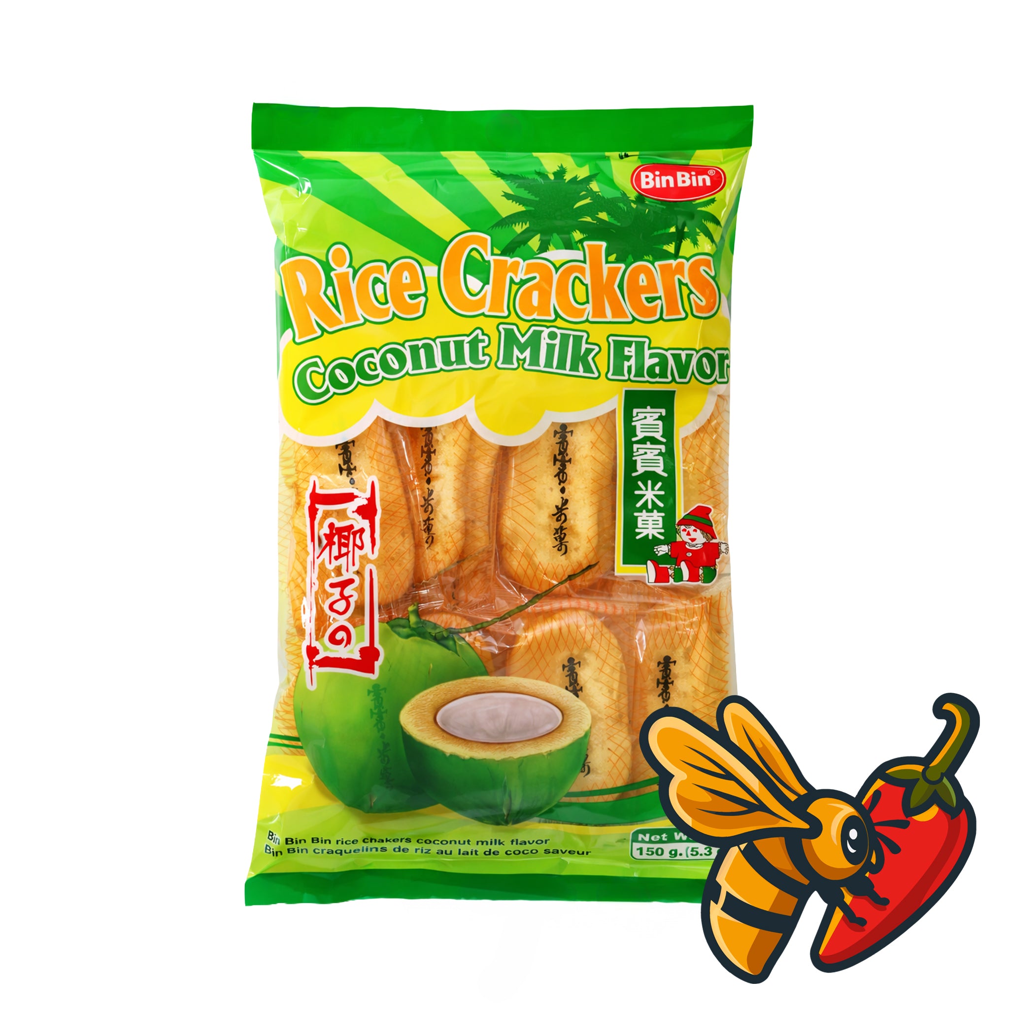 BIN BIN - Rice Crackers Coconut Milk