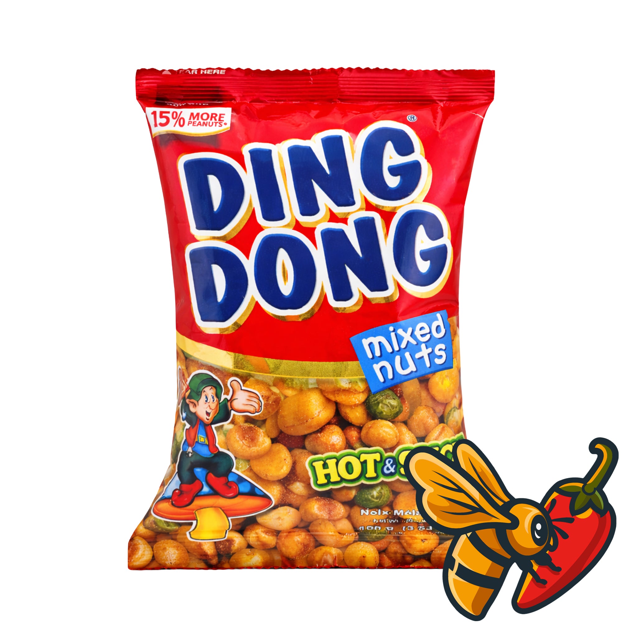 Rebisco - DING DONG Mixed Nuts Hot & Spicy