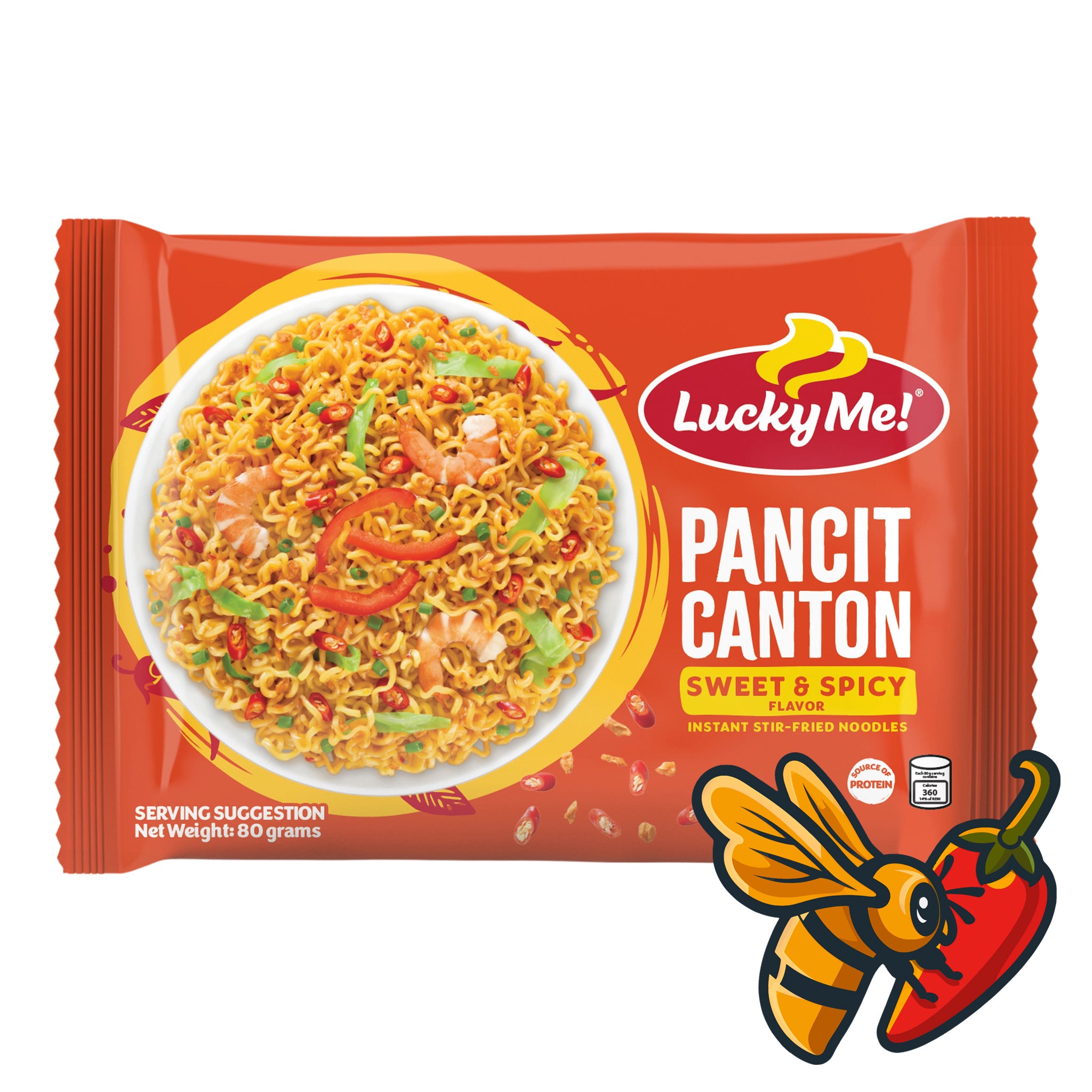 Lucky Me! Pancit Canton Sweet & Spicy