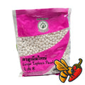 JADE LEAF - Tapioca White Pearl (Large)