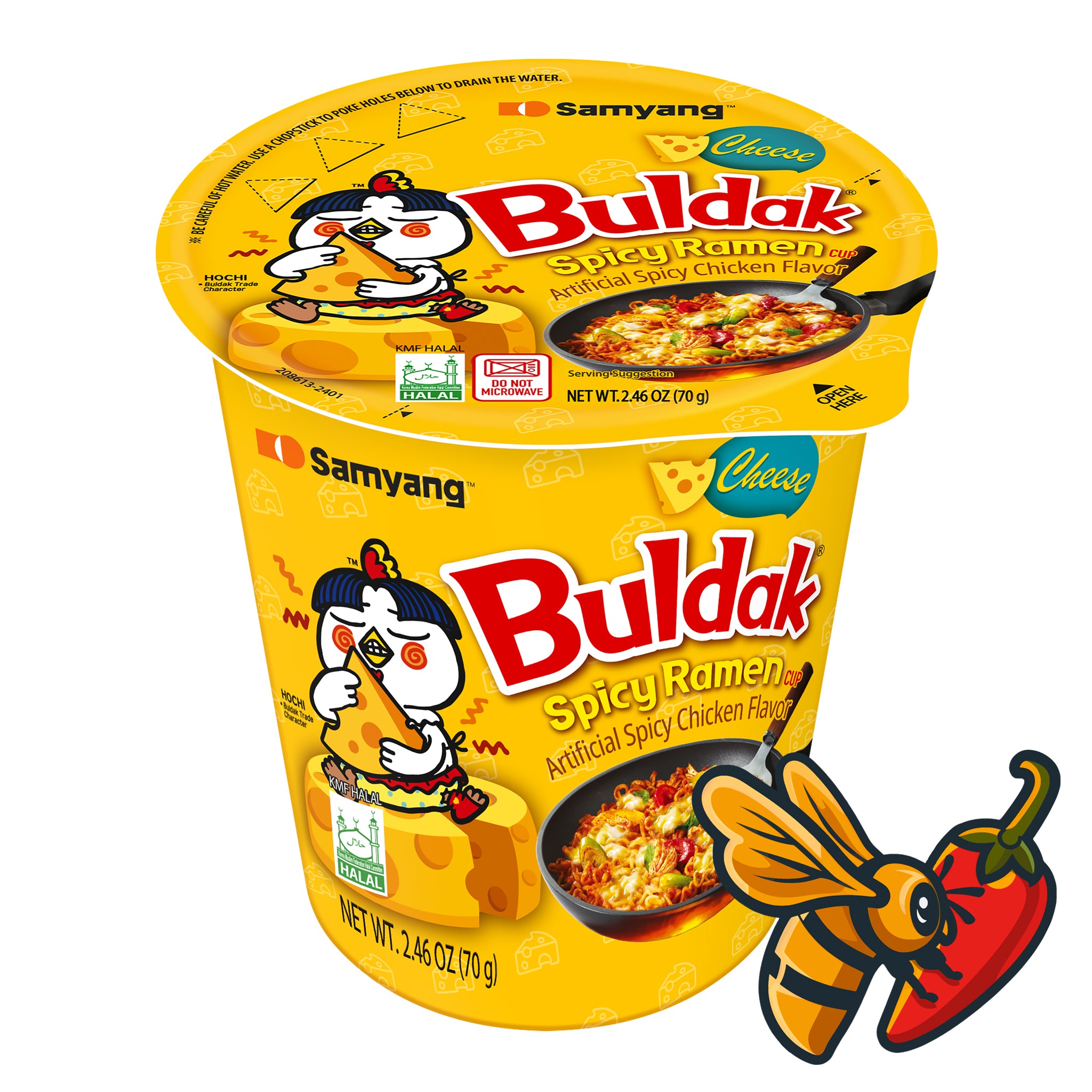 SAMYANG - Buldak Ramen Cheese Cup