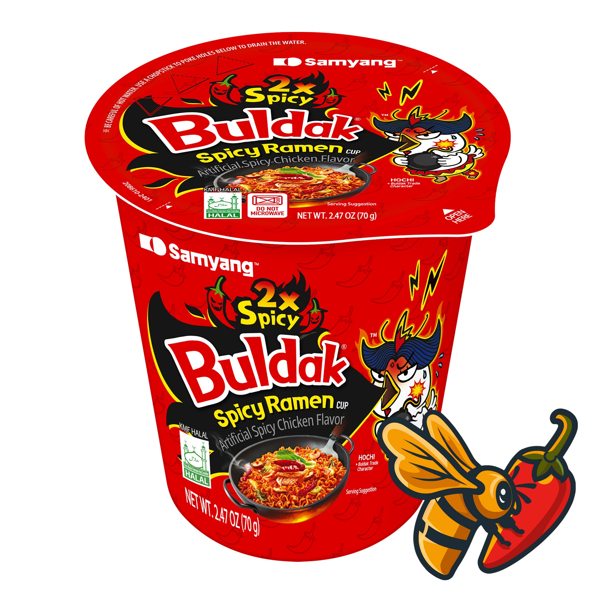 SAMYANG - Buldak Ramen 2X Cup