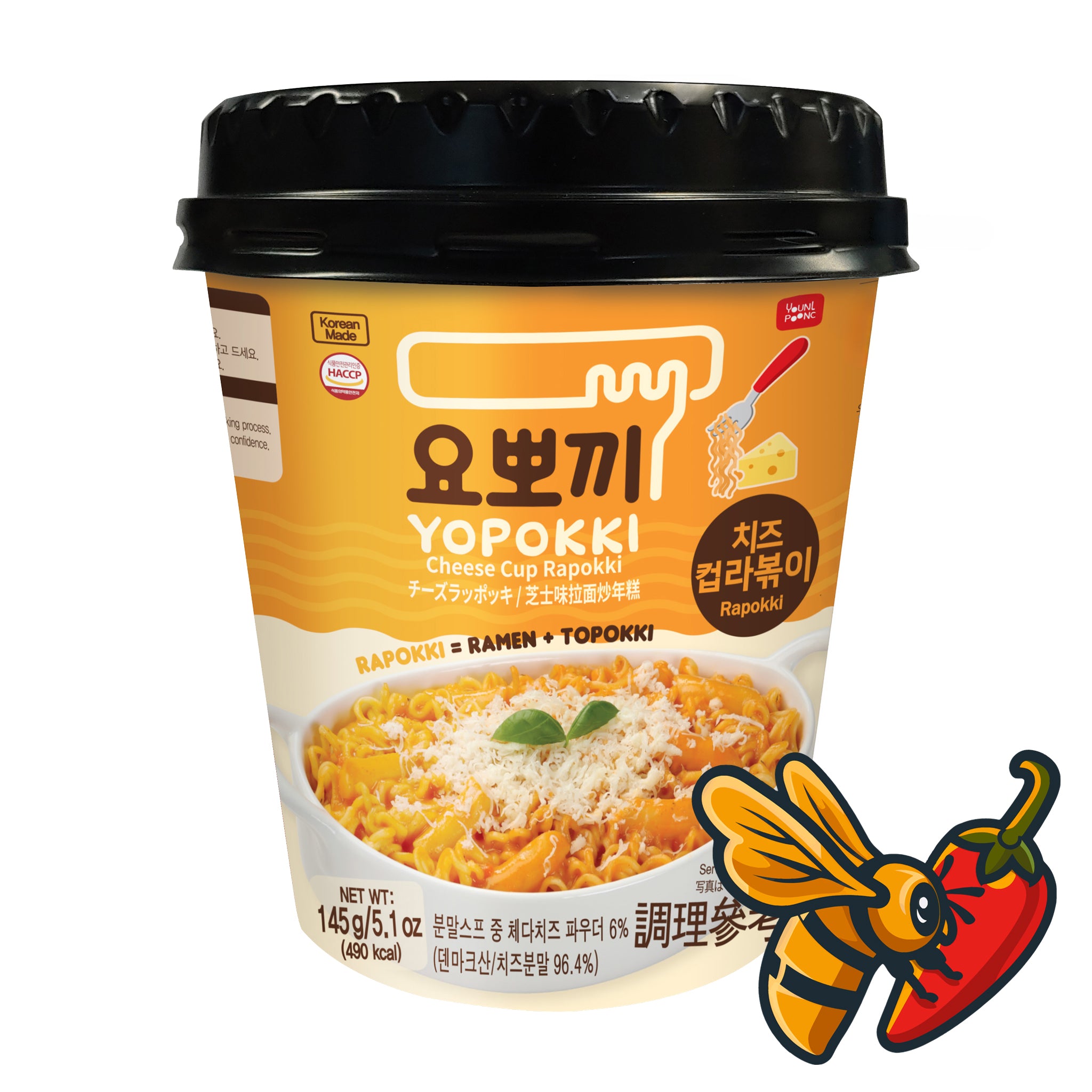 Yopokki - Cheese Rapokki Cup