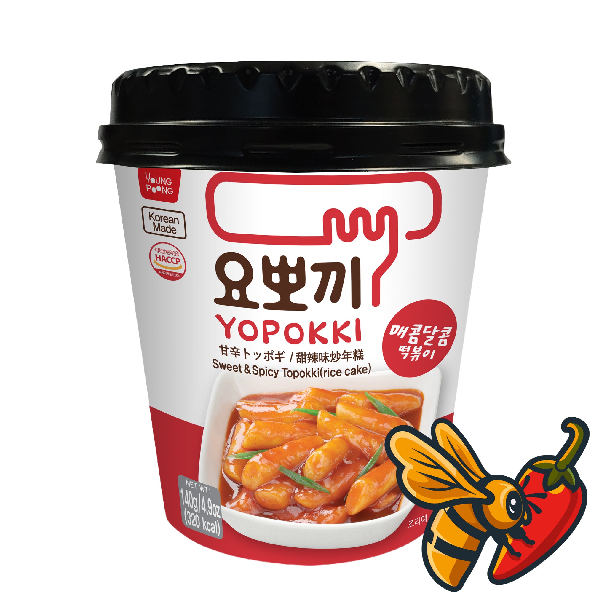 Yopokki - Sweet & Spicy Topokki Cup
