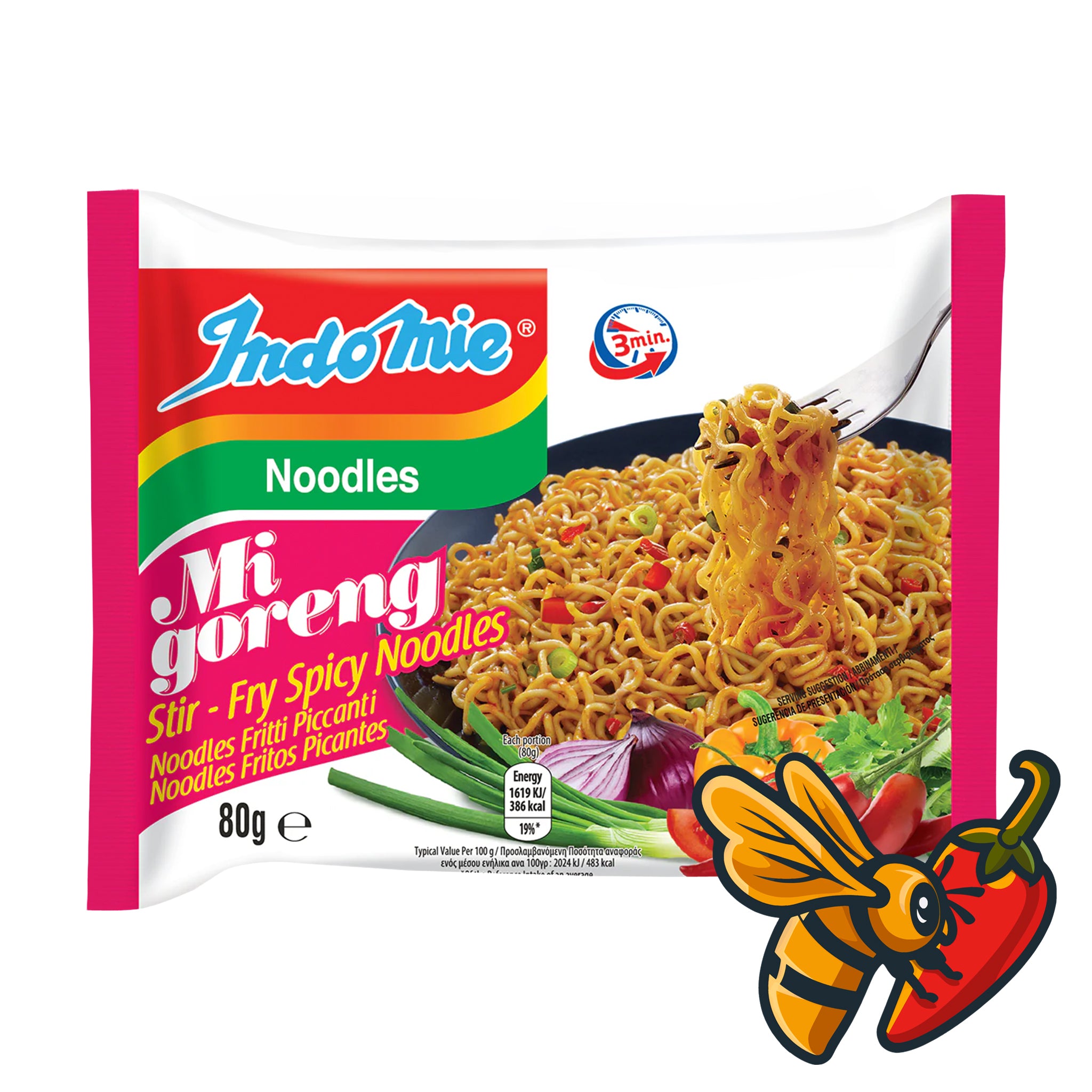 INDOMIE - Mi Goreng Stir Fry Spicy Noodle