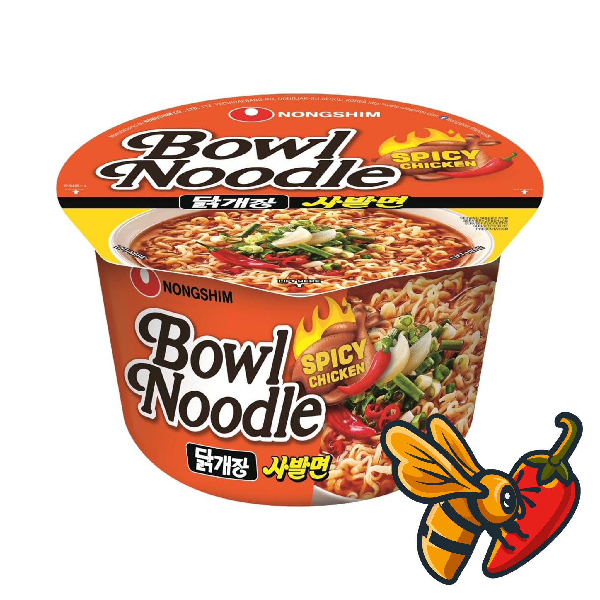 NONGSHIM - Bowl Noodle Spicy Chicken